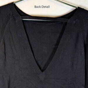 Black Lululemon Summer-weight Low Back sweater Size 6